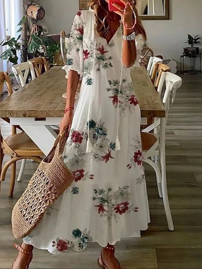 Luna | Müheloses Boho-Kleid mit schmeichelhaftem Schnitt