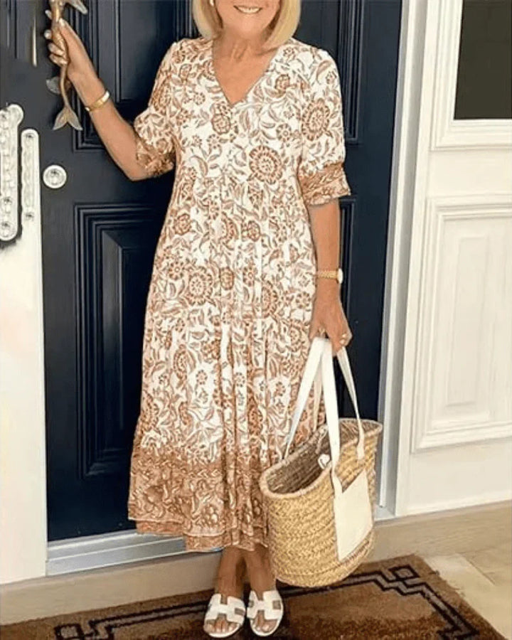 Ruby™ Bequemes Sommerkleid