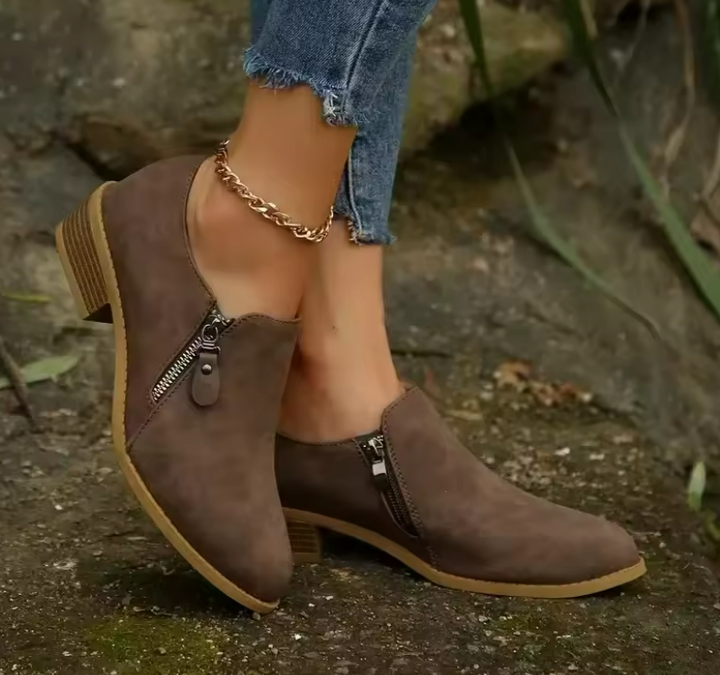 Eleanor™ Orthopädische Reißverschluss-Stiefeletten